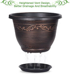 Plastic-Plant-Flower-Planters-10 Inch - Image 4