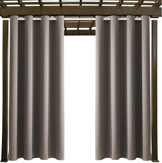 DIVA EN CAMINO DEC Water Resistant Outdoor Patio Curtain Darkening Thermal - Image 9