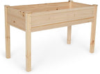 Backyard Expressions Wooden Raised Garden Bed | 48" x 24" x 30" Elevated - Image 2