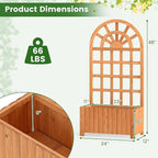 Giantex Wooden Raised Garden Bed - Image 5