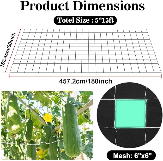 2 PCS Garden Plant Trellis Netting - Image 2