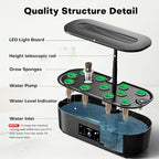 Ahopegarden Hydroponics Growing System Kit Indoor Herb Garden - Image 7