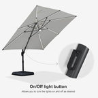 PURPLE LEAF 10 Feet Patio Umbrella - Image 8