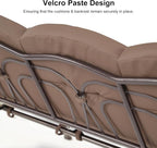 PURPLE LEAF 2-Seat Deluxe Outdoor Patio Porch Swing - Image 8