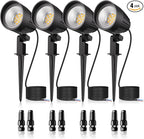 MEIKEE 7W Low Voltage LED Landscape Lights 800LM 12V Outdoor Landscape Lighting by MEIKEE