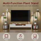 Plant Stand Indoor with Grow Light, 5-Tiered Tall Plant Stand Indoor, Metal - Image 6
