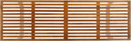 SAFAVIEH Outdoor Patio Furniture Heather Natural Brown Solid Wood & White Legs - Image 6
