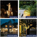 Gardenreet Black Solid Brass 12V LED Landscape Lighting Kit - Image 5