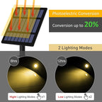 T-SUN Solar Spotlights, 4-in-1 Solar Landscape Spot Lights Outdoor Waterproof - Image 2