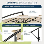 wikiwiki 10ft Patio Umbrella - Image 4