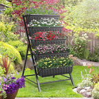 SEJOV 4FT Vertical Raised Garden Bed, 5 Tiers Elevated Planter Box - Image 9