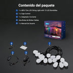 NEEWER 48ft Outdoor String Lights, App Control Smart AI RGBW Hanging Outside - Image 9
