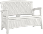 Suncast Outdoor Wicker Love Seat by Suncast