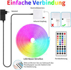 132FT Neon LED Rope Lights IP65 Waterproof LED Lights - Image 7