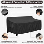PureFit Outdoor Couch Cover Waterproof Patio Sofa Furniture Covers, 3-Seater - Image 5