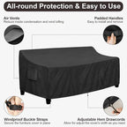 PureFit Outdoor Couch Cover Waterproof Patio Sofa Furniture Covers, 3-Seater - Image 5