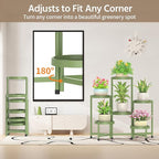 LASZOLA 6 Tiered Folding Plant Stand Indoor - Image 3