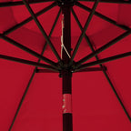 Blissun 9' Outdoor Patio Umbrella, Outdoor Table Umbrella, Yard Umbrella - Image 4