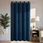 Joydeco Blackout Patio Sliding Door Curtains 90 Inches Long, Grommet Privacy by JOYDECO