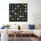 49 Pockets Hanging Planter Bags, Hanging Vertical Wall Mounted Plant Planting - Image 8