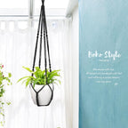 Mkono 43 Inch Macrame Plant Hanger Large - Image 4