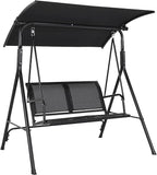 Porch Swing with Adjustable Canopy by Garvee