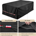 Rectangular Patio Furniture Covers, Upgraded 600D Heavy Duty Outdoor Furniture - Image 5
