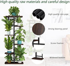LINZINAR Plant Stand 6 Tier 7 Potted Indoor Plant Shelf Multiple Stands - Image 6