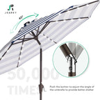 JEAREY 9FT Outdoor Patio Umbrella - Image 8