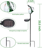 Afirst Decorative Solar Lights Outdoor Solar Hummingbird Stake Lights Hand - Image 2
