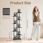 LASZOLA 7 Tier Plant Stand Indoors Outdoors - Image 2