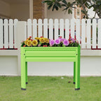 Elevated Metal Planter Box Stand Heavy Duty Raised Garden Bed - Image 4