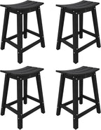 GarveeLife Weather Resistant Barstool Outside Stools by GarveeLife