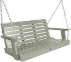 Highwood Weatherly Porch Swing, 4 Feet, Eucalyptus by highwood
