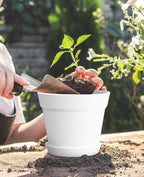 homenote Plant Pots, 7.5 Inch Flower Pots - Image 5