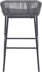 Christopher Knight Home Sivir Outdoor Barstool Set of 2, Patio Woven Rope Bar - Image 15