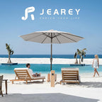 JEAREY 9FT Outdoor Patio Umbrella Outdoor Table Umbrella - Image 6