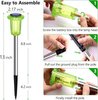 DenicMic St Patricks Day Decorations Solar Lights Outdoor 10 Pack Waterproof - Image 6