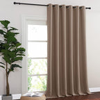 NICETOWN Blackout Sliding Glass Door Curtains, Room Darkening Thermal Insulated - Image 8