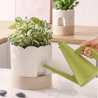 Nihow Self Watering Plant Pot for Indoor Plants : 6 Inch & 8 Inch Ceramic - Image 4