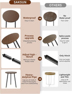 Plant Stand Indoor 2 Pack: Adjustable Wood 16 Inch Plant Stand - Image 4
