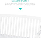 Best Choice Products 48in Wood Porch Swing Outdoor Patio Hanging Bench Chair - Image 6