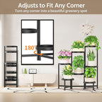 LASZOLA 7 Tiered Folding Plant Stand Indoor - Image 4