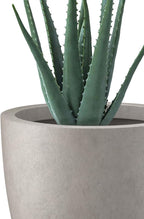 Kante 10 Inch Dia Round Concrete Planter, Indoor Outdoor Large Plant Pot - Image 7