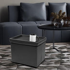 ALASDO Storage Ottoman Footrest Stool Small Ottoman - Image 6