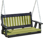 Mission Poly Lumber Wood 5FT Porch Swing Amish Craftsmandship Made in USA HDPE by Unknown