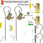 2 Pack Solar Watering Can Lights - Image 4