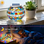 Aukora Color Changing Solar Powered Glass Ball Garden Lights, Table Lamps - Image 4
