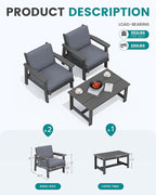 SERWALL HDPE Outdoor Couch - Image 2