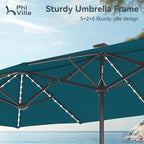 PHI VILLA 13ft Patio Umbrella - Image 5